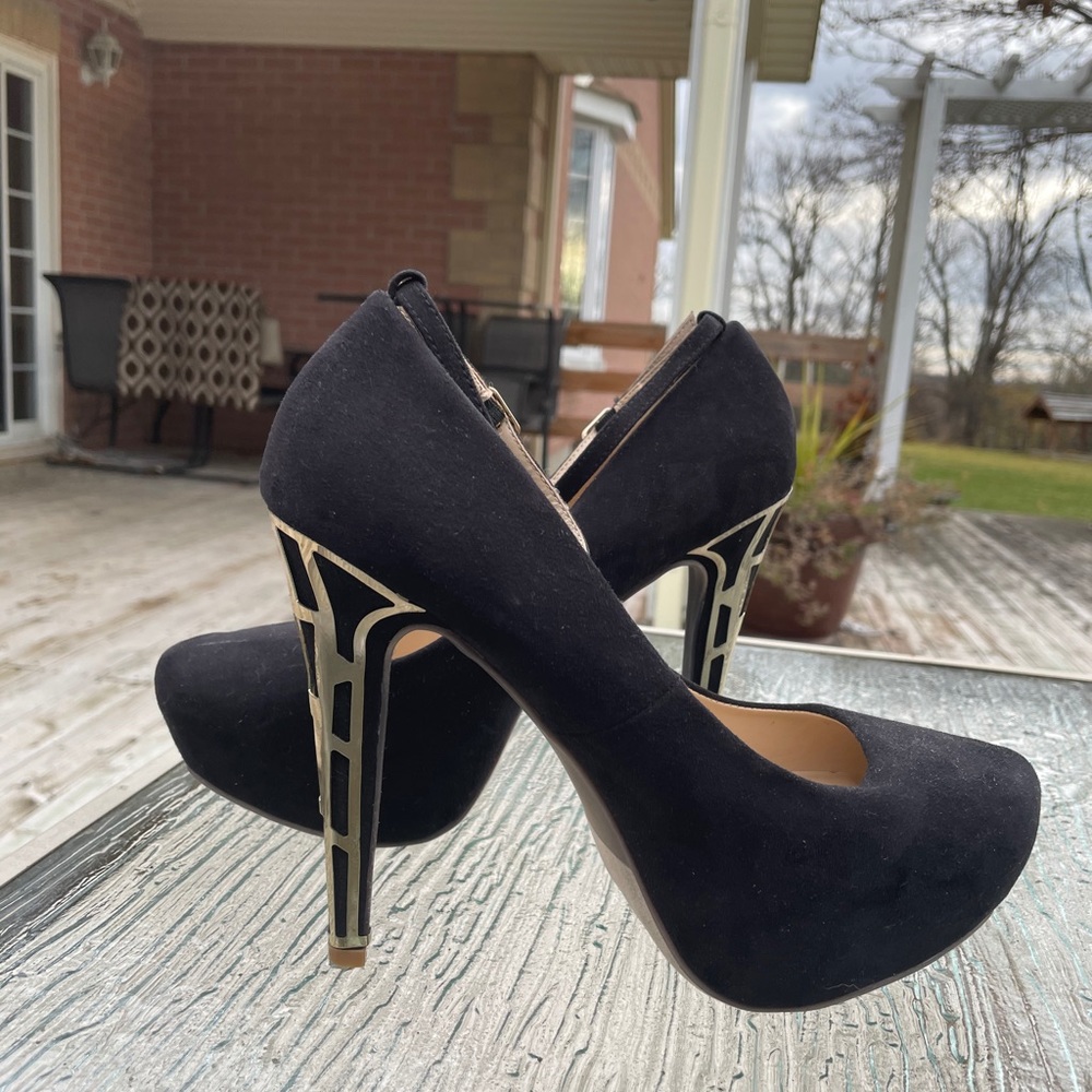 Back platform heels - Picture 2 of 4